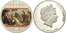 20 Dollars, 2013, Die Anbetung Der Könige, Mit Zertifikat In Ausgabeutel, OVP Und Sonderetui.... - Cook