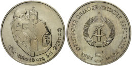 5 Mark, 1983, Wartburg Bei Eisenach, Mzz A, St., Katalog: J. 1586 St5 Mark, 1983, Wartburg Castle By Eisenach,... - Autres & Non Classés
