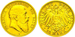 5 Mark, 1904, Friedrich I., Auf Seinen Tod, Ss., Katalog: J. 190 Ss5 Mark, 1904, Frederic I., On His Death,... - Autres & Non Classés