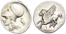 Stater (8,54g), Vor 315 V. Chr. Av: Pegasus Nach Links. Rev: Athenakopf Mit Korinthischem Helm, Dahinter Adler. SNG... - Non Classés