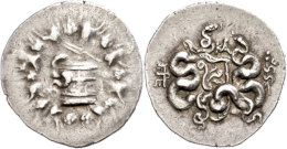 Pergamon, Cistophor (12,44g). 2./1. Jhd. V. Chr. Av: Cista Mystica Im Efeukranz. Rev: Bogentasche Zwischen Zwei... - Non Classés