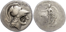 Side, Tetradrachme (16,05g), 3./2. Jhd. V. Chr. Av: Athenakopf Mit Korinthischem Helm Nach Rechts. Rev: Nike Mit... - Non Classés