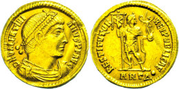 Valentinianus I., 364-375, Solidus (4,44g), Antiochia. Av: Büste Nach Rechts, Darum Umschrift. Rev:... - Autres & Non Classés