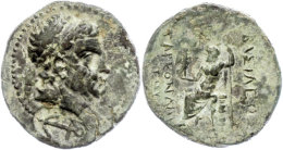 Kilikien, AE (9,51g), Tarkondimotos I., 39-31 V. Chr. Av: Kopf Nach Rechts. Rev: Thronender Zeus Nach Links.... - Provinces Et Ateliers