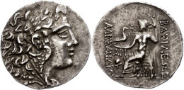 Mesembria, Tetradrachme (16,26g), Posthum, 125-65 V. Chr, Alexander III.. Av: Herakleskopf Mit Löwenfell Nach... - Non Classés