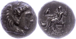 Makedonien, Aradus, Tetradrachme (16,78g), Philip III., 323-316 V. Chr. Av: Herakleskopf Mit Löwenfell Nach... - Non Classés