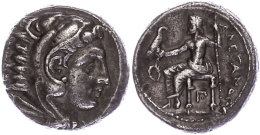 Makedonien, Amphipolis, Tetradrachme (16,68g), 320-317 V. Chr., Alexander III., Av: Herakleskopf Mit Löwenfell... - Non Classés