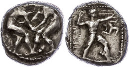 Aspendos, Stater (10,85g), Ca. 4./3. Jhd V. Chr. Av: Zwei Ringer. Rev: Schleuderer Nach Rechts, Rechts Triskele,... - Non Classés