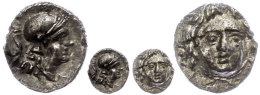 Selge, Obol (0,78g), Ca. 300-190 V. Chr. Av: Gorgoneion. Rev: Athenakopf Nach Rechts, Dahinter Astragalos. SNG Von... - Non Classés