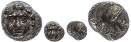 Selge, Obol (0,83g), Ca. 300-190 V. Chr. Av: Gorgoneion. Rev: Athenakopf Nach Rechts, Dahinter Astragalos. SNG Von... - Non Classés