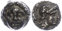 Selge, Obol (0,87g), Ca. 300-190 V. Chr. Av: Gorgoneion. Rev: Athenakopf Nach Rechts, Dahinter Astragalos. SNG Von... - Non Classés