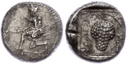 Soloi, Stater (10,42g), 465-350 V. Chr. Av: Kniende Amazone Mit Bogen Nach Links. Rev: Weinrebe, Links Schrift,... - Non Classés