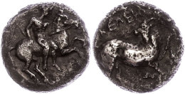 Kelederis, Stater (9,60g), Ca. 425-400 V. Chr.. Av: Jugendlicher Reiter Mit Pferd. Rev: Ziegenbock Nach Links... - Non Classés