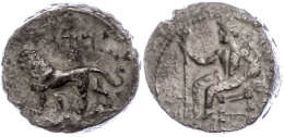 Stater (10,06g), 361-334 V. Chr., Mazaios. Av: Thronender Baaltars Mit Zepter Nach Links. Rev: Löwe Nach... - Non Classés