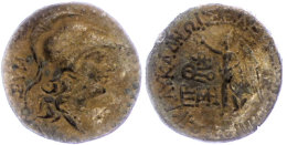 Seleukeia Ad Calykadnum, AE (8,65g), Ca. 2./1. Jhd. V. Chr. Av: Behelmter Athenakopf Nach Rechts, Dahinter... - Non Classés