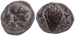 Soloi, Obol (0,65g), Ca. 400-350 V. Chr.. Av: Behelmter Athenakopf Nach Rechts. Rev: Weinrebe, Darum Schrift. SNG... - Non Classés