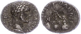 Kaisareia, Kappadokien, Didrachme, (5,82g), Antoninus Pius, 138-161. Av: Büste Nach Rechts, Darum Umschrift.... - Provinces Et Ateliers