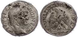 Tyre, Tetradrachme (14,24g), Caracalla, 213-217. Av: Büste Nach Rechts, Darum Umschrift. Rev: Stehender Adler... - Provinces Et Ateliers