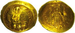 Constantinus X., Ducas, 1059-1067, Histamenon (4,38g), Konstantinopel. Av: Thronender Christus Von Vorn, Darum... - Byzantines
