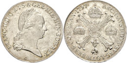 Taler, 1797, Franz I., B, Dav. 1180, F. Vz.  Thaler, 1797, Francis I., B, Dav. 1180, F. Extremley Fine - Autriche
