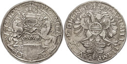 Taler, 1570, Mit Titel Maximilians II., Dav. 9155, Noss 158 Var., Ss.  SsThaler, 1570, With Title Maximilians... - Autres & Non Classés