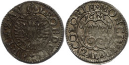 2 Albus, 1685, Mit Titel Leopolds I., Noss 501, Kl. Prägeschwäche, Vz.  Vz2 Albus, 1685, With Title... - Autres & Non Classés