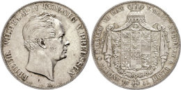 Doppeltaler, 1841, Friedrich Wilhelm IV., AKS 69, Dav. 766, Minimale Randfehler, Vz.  VzDouble Taler, 1841,... - Autres & Non Classés