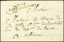 "P.15.P. LA ROCHEFOUCAULT", L2 Klar Auf Frankobrief Mit Inhalt Nach Orleans, 1807  BFP. 15. P. LA... - Autres & Non Classés