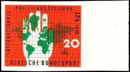 Polizeiausstellung 20 Pfg. Ungezähnt Vom Rechten Bogenrand, Postfrisch, Katalog: 240U **Police Exhibition... - Autres & Non Classés