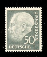 50 Pf. Heuss, Tadellos Postfrisch, Katalog: 189 **50 Pf. Heuss, In Perfect Condition Mint Never Hinged,... - Autres & Non Classés