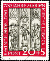 20 Pfg. Marienkirche Mit Dem Plattenfehler "Sprung Im Fresko", Kabinett-Stück, Mi. 400,-, Katalog: 140I... - Autres & Non Classés