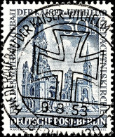 4 Bis 30 Pf Gedächtniskirche Tadellos Komplett, Je Mit Zentrischem SST Und Alle Werte Gepr. Schlegel D. BPP,... - Autres & Non Classés