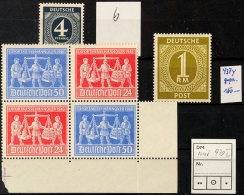 Mi. 914b /gepr. Arge), Mi, 937y (gepr. Schlegel BPP) Und VZd1 Mit Plattenfehler Mi. 970 I, Je Tadellos Postfrisch,... - Autres & Non Classés