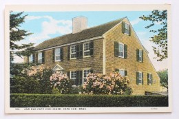 AN OLD CAPE COD HOUSE, CAPE COD, MASSACHUSETTS, MA - Cape Cod