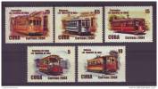 2004.108 CUBA 2004 CUBA RAILWAYS RAILROAD LOCOMOTIVE CHEMIS DE FER. TRANVIAS DE CUBA, MNH - Unused Stamps