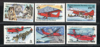 Antarctique Britannique** N° 235 à 240 -  " Hong Kong 94"   Chiens Et Avions , Traineaux  . - Neufs