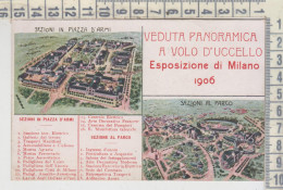Milano Esposizione 1906 Veduta Panoramica A Volo D'uccello - Milano