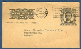 Cuba, Entier Postal De La Havane En 1935  ( Port Local)    Réf. 768 - Briefe U. Dokumente