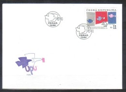 Czech Republic FDC Mi 48  UPU Postal Union  1994 - FDC