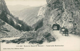 CH SEMBRANCHER / Route Du Grand Saint-Bernard, Tunnel Près Sembrancher / - Sembrancher