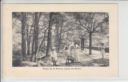 LAVEY-LES-BAINS - ROUTE DE LA SOURCE - ANIMEE- ENFANTS - 15.07.1910 - Lavey