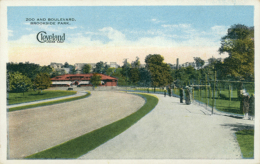 US CLEVELAND / Zoo And Boulevard Brookside Park / CARTE COULEUR - Cleveland