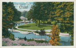 US CLEVELAND / Scene Goron Park  Lagoon / CARTE COULEUR - Cleveland