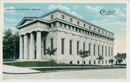 US CLEVELAND / Lakewood Masonic Temple / CARTE COULEUR - Cleveland