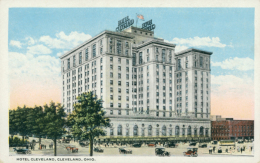 US CLEVELAND / Hotel Cleveland / CARTE COULEUR - Cleveland