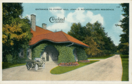 US CLEVELAND / Entrance To Forest Hill, John D. Rockefeller's Residence / CARTE COULEUR - Cleveland