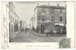95 - SAINT-LEU - La Rue Du Château - Edition Lemire - 1904 - Précurseur - Saint Leu La Foret