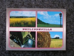 PHILIPPEVILLE Entité Multiplan Surice Villers Le Gambon CPSM Carte Postale Non Voyagée Province De Namur - Philippeville