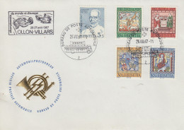 Enveloppe   SUISSE   Série   PRO   PATRIA   1967 - Lettres & Documents