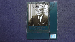 UNO-Wien 587 Oo/used, Sithu U Thant (1909-1974), Birmanischer Politiker Und UNO-Generalsekretär - Used Stamps